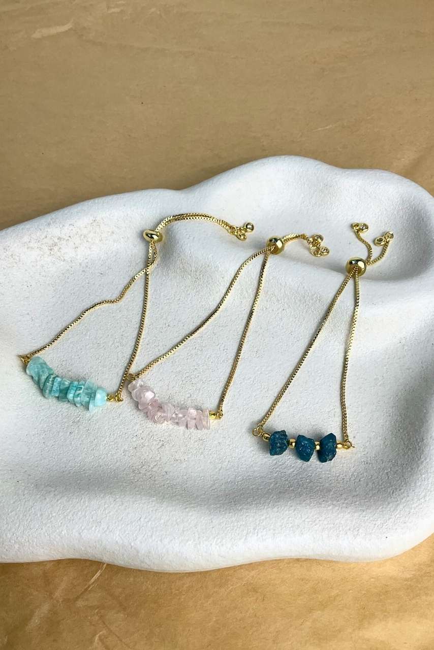Aqua Amazonite - Bracelet - Hi Handmade