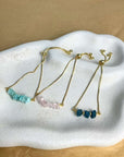 Aqua Amazonite - Bracelet - Hi Handmade