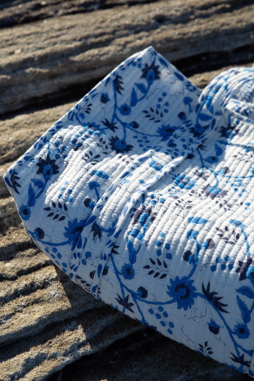 Beach Bag - Ditsy Floral - Hi Handmade