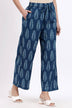 Bella Straight Pant - Blue - Hi Handmade