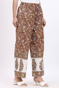 Bella Straight Pant - Mocha
