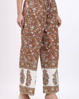 Bella Straight Pant - Mocha - Hi Handmade