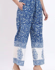 Bella Straight Pant - Ocean - Hi Handmade