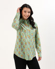 Classic Cotton Shirt - Buttercup - Hi Handmade