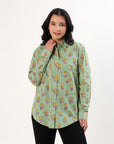 Classic Cotton Shirt - Buttercup - Hi Handmade