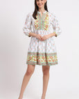 Cotton Dress Mini - White - Hi Handmade