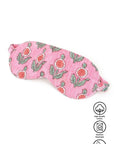 Cotton Eye Mask - Blush Pink - Hi Handmade