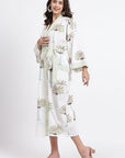 Cotton Kimono - White - Hi Handmade