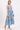 Cotton Maxi Sundress - Blue - Hi Handmade