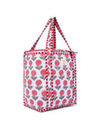 Cotton Reusable Bag - Red - Hi Handmade