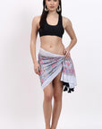 Cotton Sarong - Poinsettia - Hi Handmade