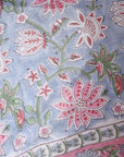 Cotton Scarf - Poinsettia - Hi Handmade