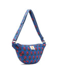 Cotton Sling Bag - Blue - Hi Handmade