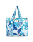 Cotton Tote Bag - Flamingo Blue - Hi Handmade