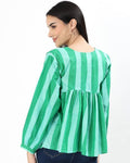 Dera Cotton Top - Green