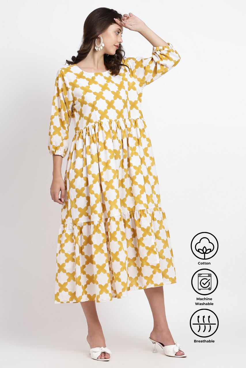 Sitara Indian Cotton Dress
