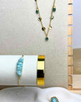 Elegant Emerald - Necklace - Hi Handmade