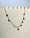 Elegant Emerald - Necklace - Hi Handmade