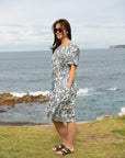 Foliage Kiara Midi Dress - Hi Handmade