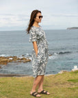 Foliage Kiara Midi Dress - Hi Handmade