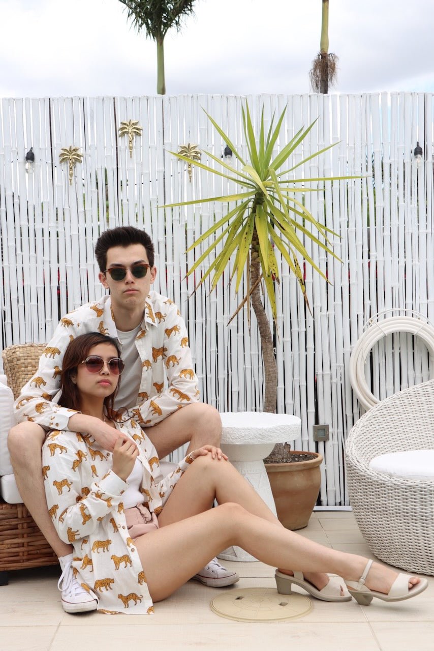 Gender Neutral Print Shirt - Cheetah - Hi Handmade