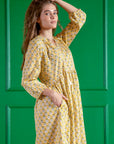 Sia Maxi Dress - Sun Yellow