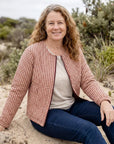 Cara Cotton Quilted Jacket - Argyle Sand