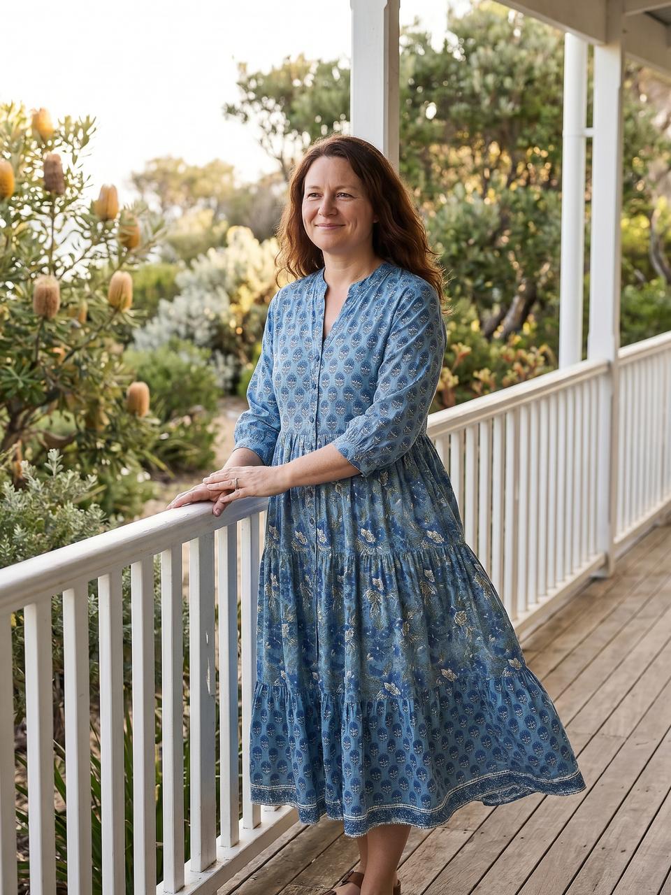 Sahiba Maxi Dress - Ocean
