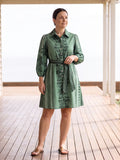 Sia Shirt Dress - Fern Bay