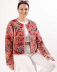 Cara Velvet Jacket - Blush