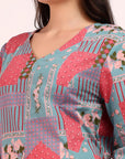 Panel Midi Dress