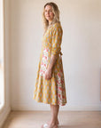 Panel Midi Dress