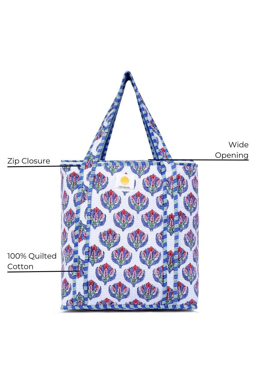 Insulated Lunch Bag - Hi Handmade