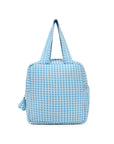 Insulated Lunch Bag - Argyle Ocean - Hi Handmade