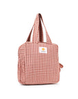 Insulated Lunch Bag - Argyle Sand - Hi Handmade