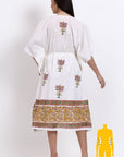 Kaftan Cotton Cover Up - Palm - Hi Handmade