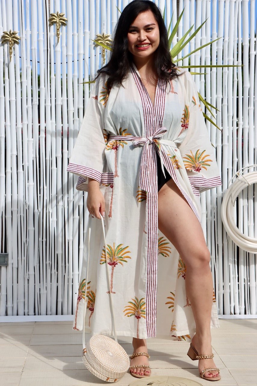 Kesha Kimono - Byron Palms - Hi Handmade