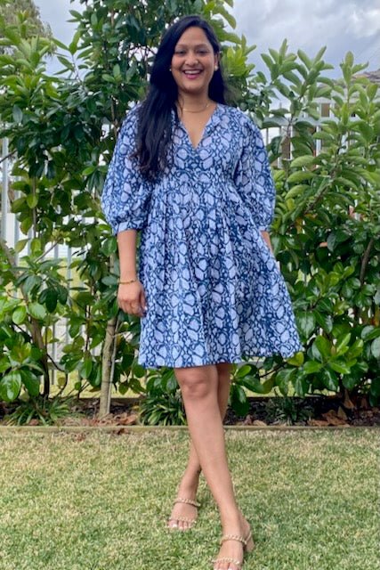Mona Darling Short Dress - Hi Handmade