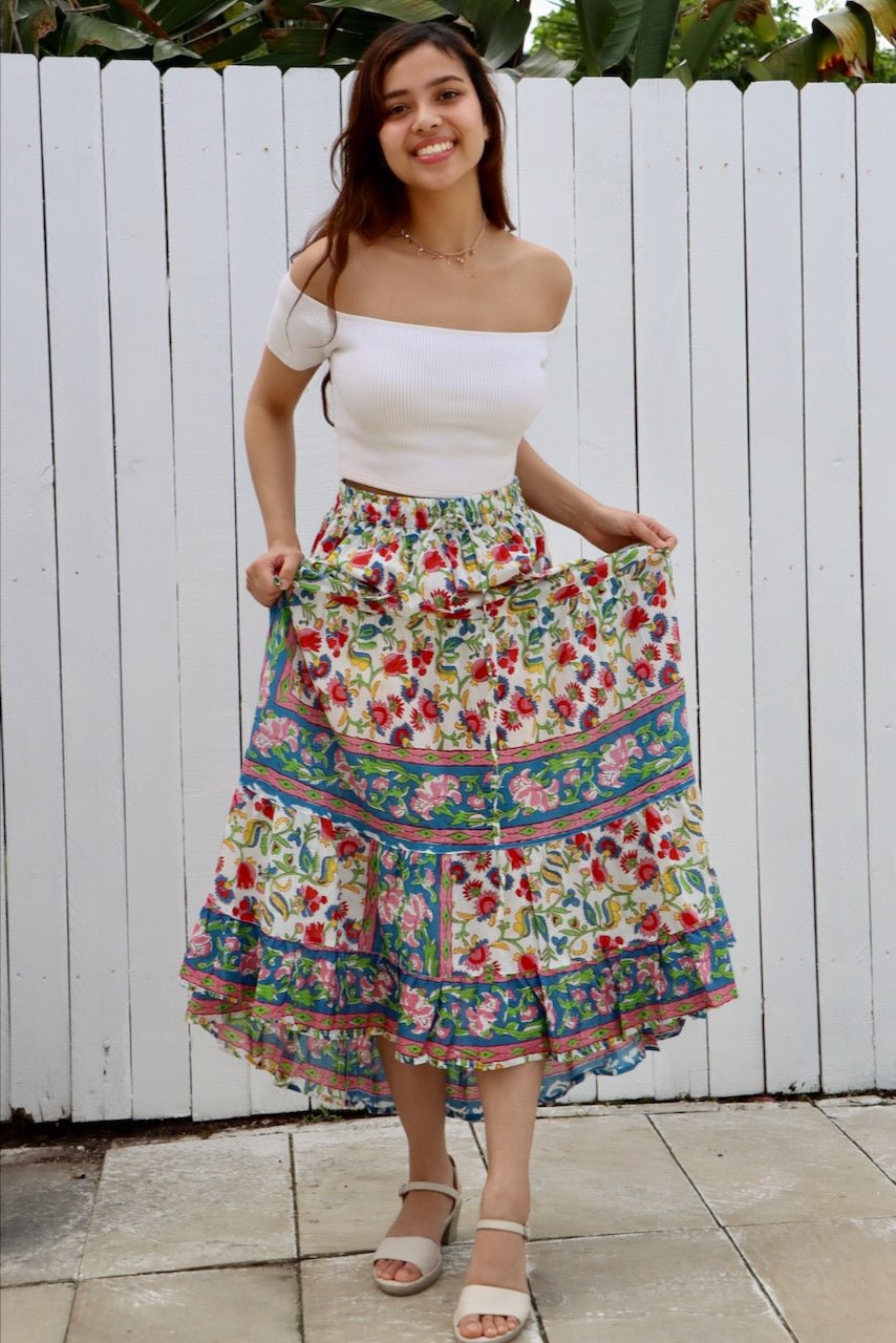 Multiway Maxi Skirt - Hosier Lane - Hi Handmade