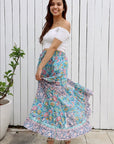 Multiway Maxi Skirt - Lagoon Blue - Hi Handmade
