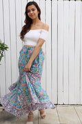 Multiway Maxi Skirt - Lagoon Blue