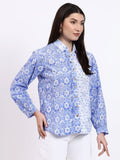 Panel Shirt - Blue
