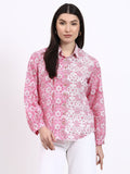 Panel Shirt - Pink
