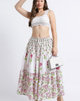 Payal Cotton Maxi Skirt - Hi Handmade