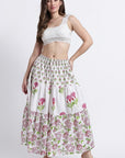 Payal Cotton Maxi Skirt - Hi Handmade