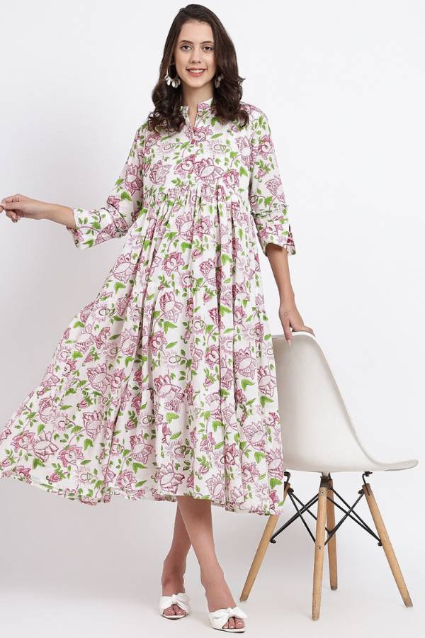 Payal Indian Cotton Dress - Hi Handmade