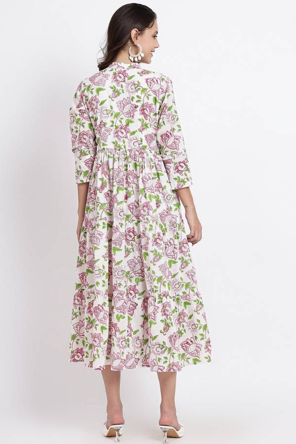 Payal Indian Cotton Dress - Hi Handmade