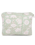Quilted Laptop Sleeve - Sage Green - Hi Handmade