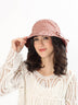Reversible Bucket Hat - Argyle Sand - Hi Handmade