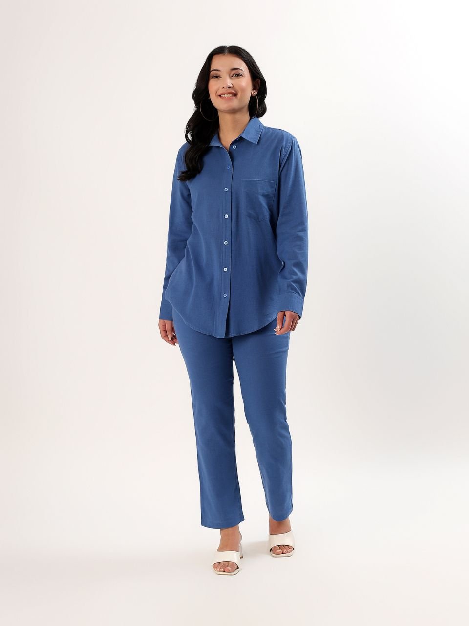 Roma 4 - Pocket Pant - Ocean - Hi Handmade